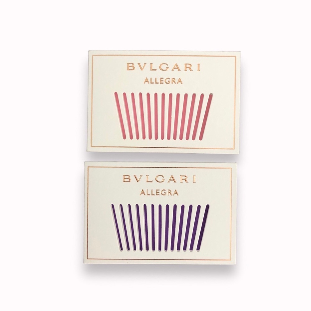 ❇️ FREE with Purchase | Bvlgari Allegra Tester Cards